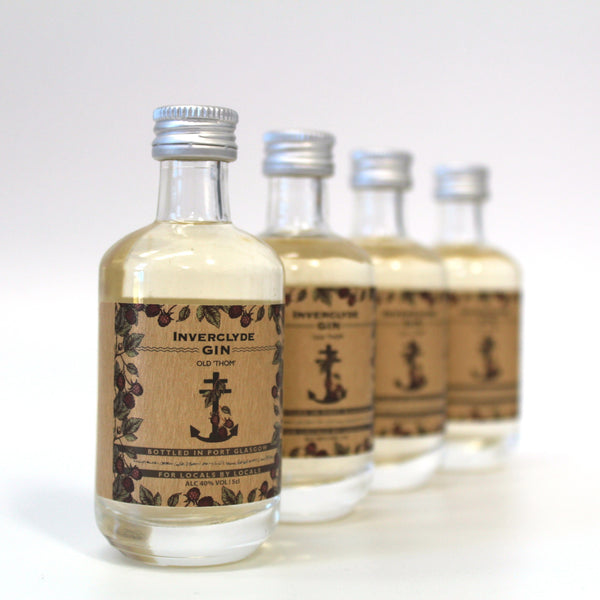 Inverclyde Old Thom Gin 5cl Miniature